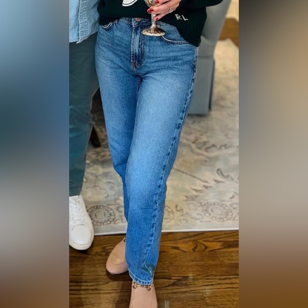 We the Free Pacifica high rise slim straight denim jeans